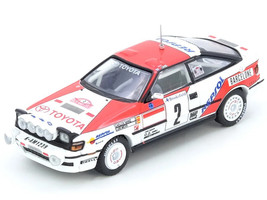 Toyota Celica GT Four ST165 #2 Carlos Sainz Luis Moya Winner Rally Monte Carlo 1991 1/64 Diecast Model Car Inno Models IN64-ST165R-91MCW