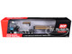 Peterbilt 589 Day Cab and Fontaine Renegade LXT40 Lowboy Trailer with Fliptail Cappello Heavy Transport Black with Light Blue Hood 1/64 Diecast Model DCP/First Gear 60-2267 Peterbilt 589 Day Cab and Fontaine Renegade LXT40 Lowboy Trailer with Fliptail Cappello Heavy Transport Black with Light Blue Hood 1/64 Diecast Model DCP/First Gear 60-2267