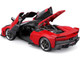Ferrari F80 Red with Black Top Race Play Series 1/24 Diecast Model Car Bburago 26034RD Ferrari F80 Red with Black Top Race Play Series 1/24 Diecast Model Car Bburago 26034RD