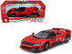 Ferrari F80 Red with Black Top Race Play Series 1/24 Diecast Model Car Bburago 26034RD Ferrari F80 Red with Black Top Race Play Series 1/24 Diecast Model Car Bburago 26034RD