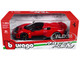 Ferrari F80 Red with Black Top Race Play Series 1/24 Diecast Model Car Bburago 26034RD Ferrari F80 Red with Black Top Race Play Series 1/24 Diecast Model Car Bburago 26034RD