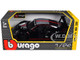 Porsche 911 GT3 R Black with Silver Hood and Top and Red Stripe Race Series 1/24 Diecast Model Car Bburago 28048BK Porsche 911 GT3 R Black with Silver Hood and Top and Red Stripe Race Series 1/24 Diecast Model Car Bburago 28048BK