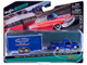1993 Chevrolet 454 SS Pickup Truck Blue Metallic with Black Hood and Car Trailer Blue Metallic Cole Joseph Motorsports Tow & Go Series 1/64 Diecast Model Car Maisto 15368-25A 1993 Chevrolet 454 SS Pickup Truck Blue Metallic with Black Hood and Car Trailer Blue Metallic Cole Joseph Motorsports Tow & Go Series 1/64 Diecast Model Car Maisto 15368-25A