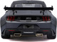 2025 Ford Mustang GTD Dark Gray Metallic with Black Top Special Edition Series 1/18 Diecast Model Car Maisto 31468GRY