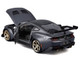 2025 Ford Mustang GTD Dark Gray Metallic with Black Top Special Edition Series 1/18 Diecast Model Car Maisto 31468GRY