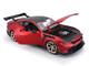 2025 Ford Mustang GTD Red Metallic with Black Top Special Edition Series 1/18 Diecast Model Car Maisto 31468R 2025 Ford Mustang GTD Red Metallic with Black Top Special Edition Series 1/18 Diecast Model Car Maisto 31468R