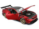 2025 Ford Mustang GTD Red Metallic with Black Top Special Edition Series 1/18 Diecast Model Car Maisto 31468R 2025 Ford Mustang GTD Red Metallic with Black Top Special Edition Series 1/18 Diecast Model Car Maisto 31468R