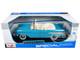 1957 Chevrolet Bel Air Convertible Blue with White Interior Special Edition Series 1/18 Diecast Model Car Maisto 31476BL