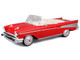 1957 Chevrolet Bel Air Convertible Red with White Interior Special Edition Series 1/18 Diecast Model Car Maisto 31476R 1957 Chevrolet Bel Air Convertible Red with White Interior Special Edition Series 1/18 Diecast Model Car Maisto 31476R