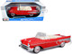 1957 Chevrolet Bel Air Convertible Red with White Interior Special Edition Series 1/18 Diecast Model Car Maisto 31476R 1957 Chevrolet Bel Air Convertible Red with White Interior Special Edition Series 1/18 Diecast Model Car Maisto 31476R