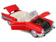 1957 Chevrolet Bel Air Convertible Red with White Interior Special Edition Series 1/18 Diecast Model Car Maisto 31476R 1957 Chevrolet Bel Air Convertible Red with White Interior Special Edition Series 1/18 Diecast Model Car Maisto 31476R