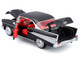 1957 Chevrolet Bel Air Coupe Black with Red Interior Special Edition Series 1/18 Diecast Model Car Maisto 31477BK