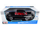 1957 Chevrolet Bel Air Coupe Black with Red Interior Special Edition Series 1/18 Diecast Model Car Maisto 31477BK