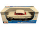 1957 Chevrolet Bel Air Coupe White with Red Interior Special Edition Series 1/18 Diecast Model Car Maisto 31477