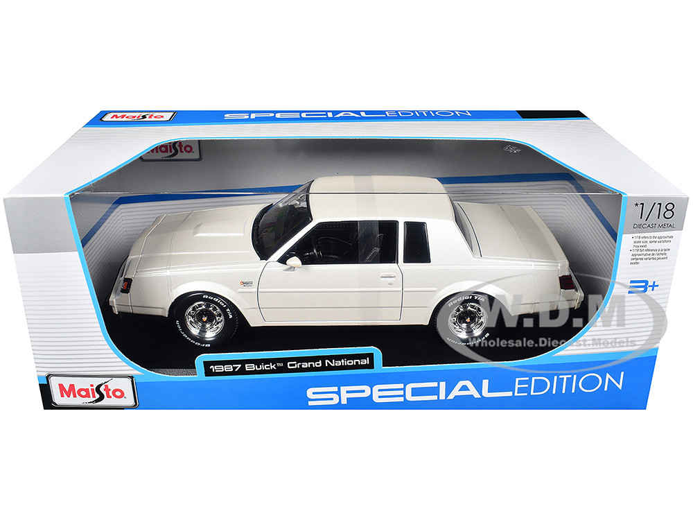1987 Buick Grand National White Metallic 