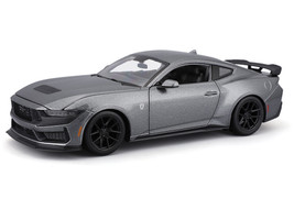 2024 Ford Mustang Dark Horse Dark Gray Metallic Special Edition Series 1/24 Diecast Model Car Maisto 32925GRY