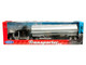 Kenworth W900 Truck Black with Silver Tanker Trailer Transporter Series 1/32 Diecast Model Welly 32662W-BK Kenworth W900 Truck Black with Silver Tanker Trailer Transporter Series 1/32 Diecast Model Welly 32662W-BK