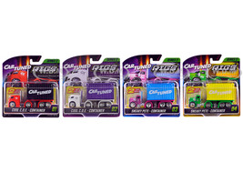 Rigs Container Case Series 2 Set of 4 Pieces Diecast Model Cars CarTuned 559313-XX1