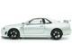 1999 Nissan Skyline GR R34 Z Tune RHD Right Hand Drive Silver Metallic 1/18 Diecast Model Car Solido S1804312 1999 Nissan Skyline GR R34 Z Tune RHD Right Hand Drive Silver Metallic 1/18 Diecast Model Car Solido S1804312