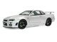 1999 Nissan Skyline GR R34 Z Tune RHD Right Hand Drive Silver Metallic 1/18 Diecast Model Car Solido S1804312