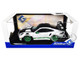 2024 Porsche 911 GT3 RS Tribute to Carrera RS Package White with Carbon Hood Stripes and Top and Green Side Stripes and Wheels 1/18 Diecast Model Car Solido S1812107 2024 Porsche 911 GT3 RS Tribute to Carrera RS Package White with Carbon Hood Stripes and Top and Green Side Stripes and Wheels 1/18 Diecast Model Car Solido S1812107