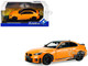 2024 BMW M2 M Performance Papaya Orange Metallic with Black Top 1/43 Diecast Model Car Solido S4314605