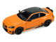 2024 BMW M2 M Performance Papaya Orange Metallic with Black Top 1/43 Diecast Model Car Solido S4314605