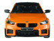 2024 BMW M2 M Performance Papaya Orange Metallic with Black Top 1/43 Diecast Model Car Solido S4314605