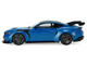 2025 Ford Mustang GTD Indulgent Blue Metallic with Black Top 1/43 Diecast Model Car Solido S4318301 2025 Ford Mustang GTD Indulgent Blue Metallic with Black Top 1/43 Diecast Model Car Solido S4318301