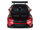 2025 Ford Mustang GTD Chroma Flame Red Metallic with Black Stripes 1/43 Diecast Model Car Solido S4318302