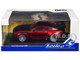 2025 Ford Mustang GTD Chroma Flame Red Metallic with Black Stripes 1/43 Diecast Model Car Solido S4318302