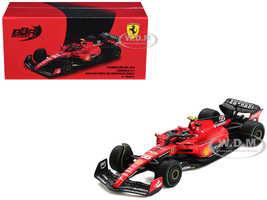 Ferrari SF 23 #55 Carlos Sainz Formula One F1 Monaco GP 2023 1/64 Diecast Model Car BBR BBRFER64023
