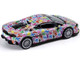 Lamborghini Temerario Keith Haring Livery White with Graphics 1/64 Diecast Model Car Trends Hobby 241082G