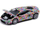 Lamborghini Temerario Keith Haring Livery White with Graphics 1/64 Diecast Model Car Trends Hobby 241082G