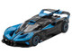 Bugatti Bolide Presentation Blue and Carbon Fiber Limited Edition 1/64 Diecast Model Car Mini GT MGT01063 Bugatti Bolide Presentation Blue and Carbon Fiber Limited Edition 1/64 Diecast Model Car Mini GT MGT01063