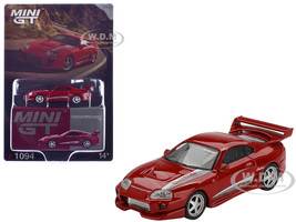 Toyota Supra VeilSide Combat V I Red Limited Edition 1/64 Diecast Model Car Mini GT MGT01094