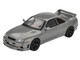 Nissan Skyline GT R NISMO BCNR33 CRS Version RHD Right Hand Drive Dark Metal Gray Metallic Limited Edition 1/64 Diecast Model Car Mini GT MGT01128