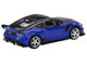 Nissan Z VeilSide FFZ400 Seiran Blue Metallic with Black Top Limited Edition 1/64 Diecast Model Car Mini GT MGT01167