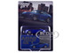 Nissan Z VeilSide FFZ400 Seiran Blue Metallic with Black Top Limited Edition 1/64 Diecast Model Car Mini GT MGT01167