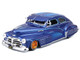 1948 Chevrolet Fleetline Lowrider Blue Metallic with Graphics Maisto Design Series 1/25 Diecast Model Car Maisto 32553BL