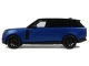 2024 Range Rover P615 SV Blue Metallic with Black Top 1/18 Model Car GT Spirit GT540