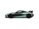 2024 Rimac Nevera R Green Metallic with Black Top 1/18 Model Car GT Spirit GT547