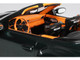 2024 Porsche 911 997 Old & New Tokyo Auto Salon Cabriolet Dark Green Metallic with Orange Interior 1/18 Model Car GT Spirit GT548
