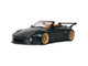 2024 Porsche 911 997 Old & New Tokyo Auto Salon Cabriolet Dark Green Metallic with Orange Interior 1/18 Model Car GT Spirit GT548