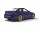 2025 BMW M2 CS Blue Metallic with Black Top 1/18 Model Car GT Spirit GT552