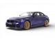 2025 BMW M2 CS Blue Metallic with Black Top 1/18 Model Car GT Spirit GT552