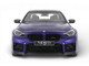 2025 BMW M2 CS Blue Metallic with Black Top 1/18 Model Car GT Spirit GT552