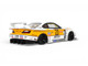 2021 Nissan Silvia S15 LB Super Silhouette RHD Right Hand Drive #23 White with Yellow Stripes 1/18 Model Car GT Spirit GT560 2021 Nissan Silvia S15 LB Super Silhouette RHD Right Hand Drive #23 White with Yellow Stripes 1/18 Model Car GT Spirit GT560