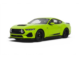 2025 Ford Mustang RTR Spec 3 Lime Green 1/18 Model Car GT Spirit GT565