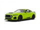 2025 Ford Mustang RTR Spec 3 Lime Green 1/18 Model Car GT Spirit GT565